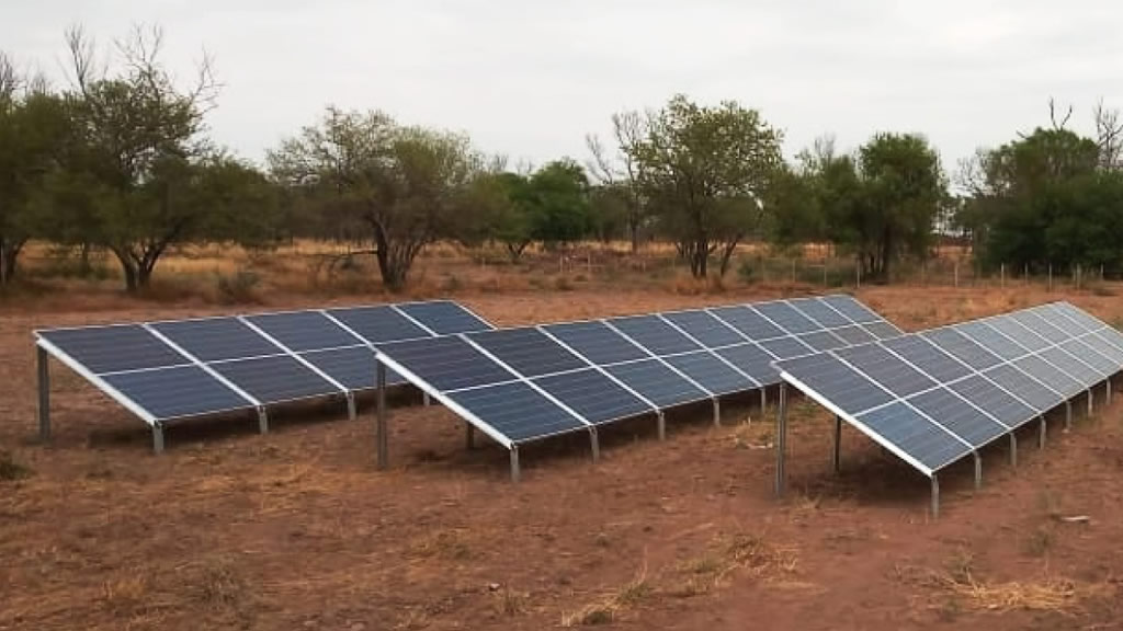 Electrificación de casco central de finca en Chaco salteño